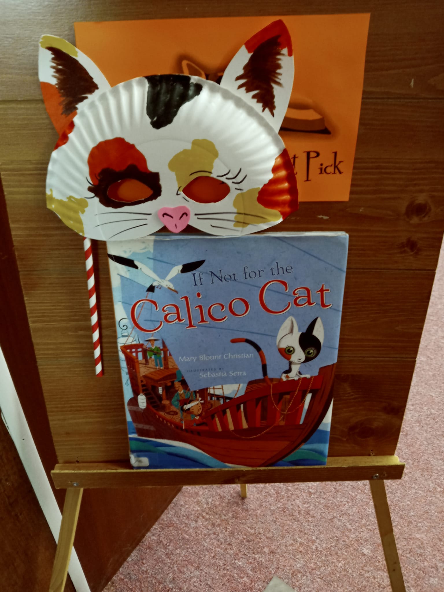 Story Hour Craft 2022 - Cat Mask